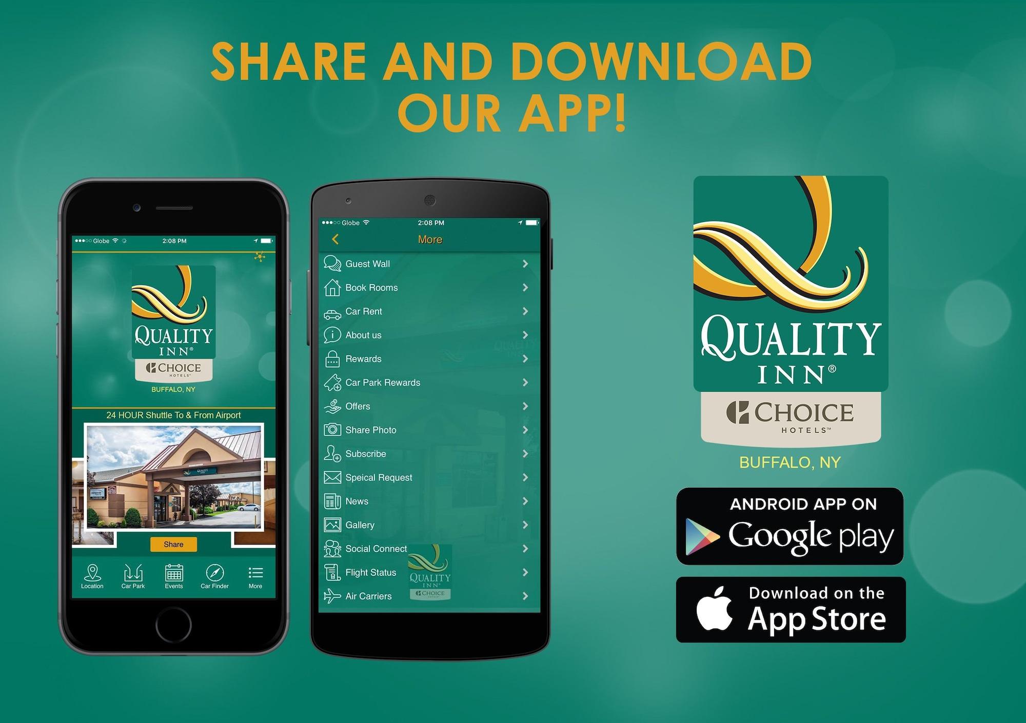 Quality Inn Airport Cheektowaga Exteriör bild